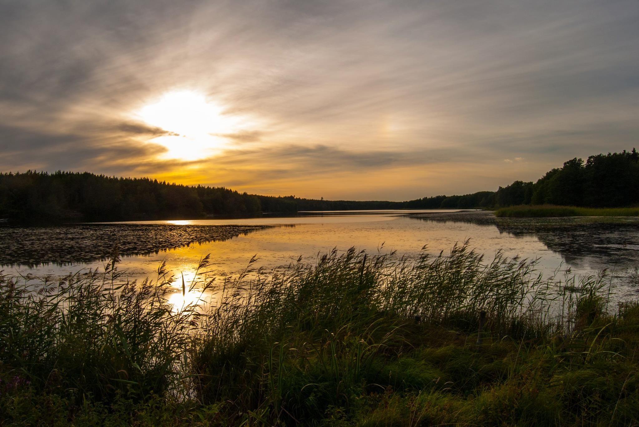 Långsjön outside Uppsala Sweden []