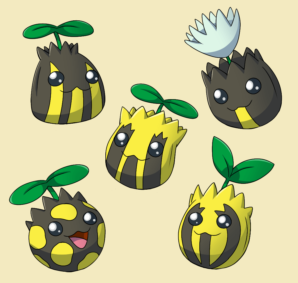 PokemonSubspecies: Sunkern by CoolPikachu29