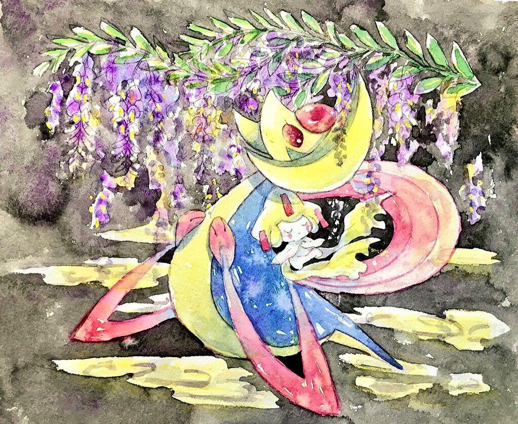 Cresselia & Jirachi