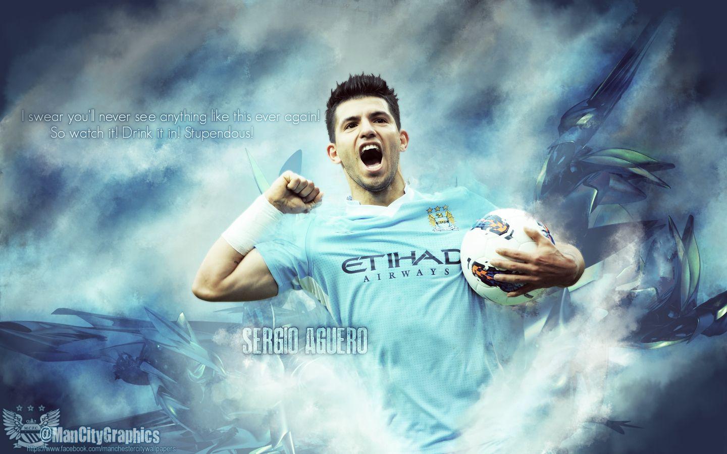 Sergio aguero man city wallpapers