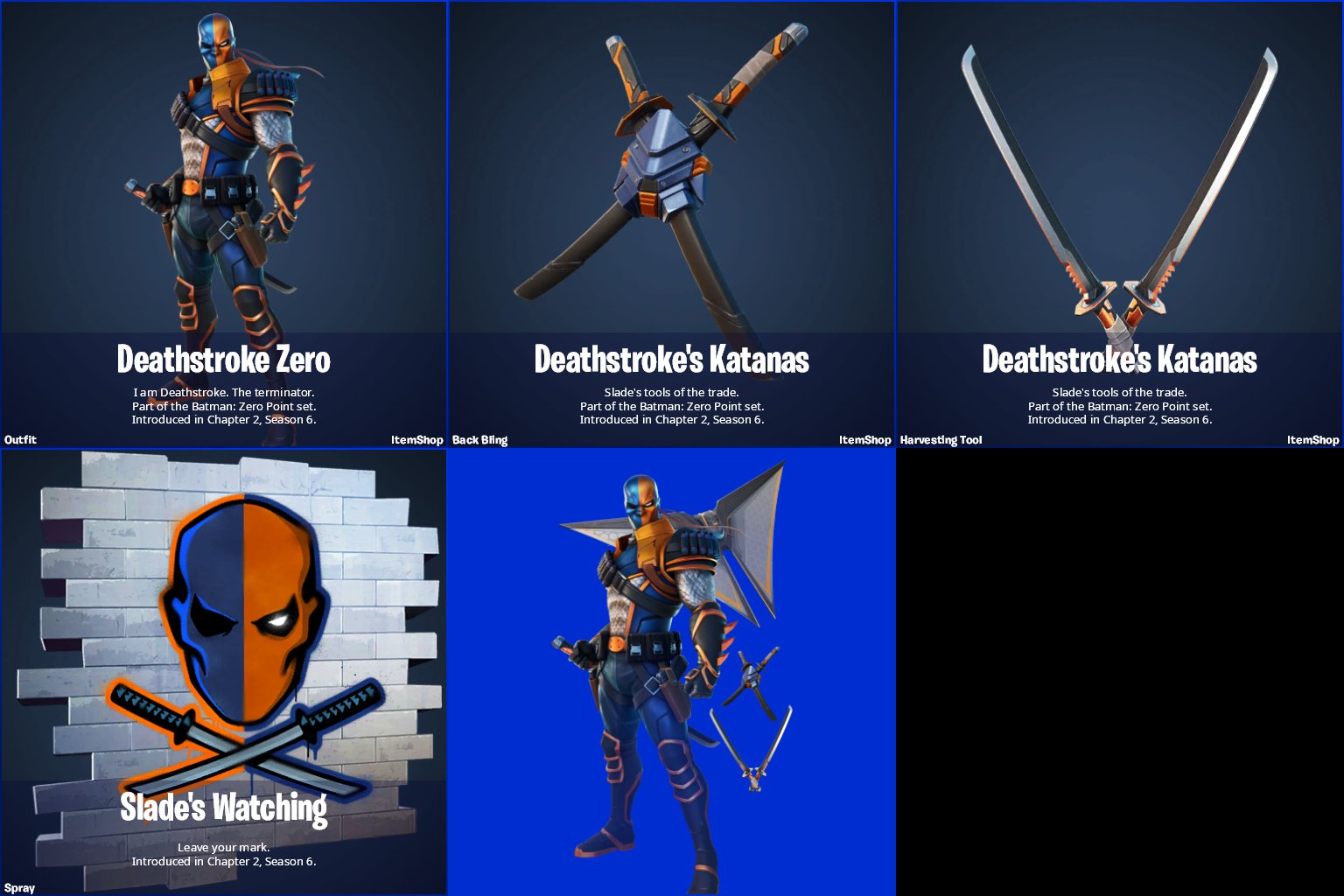 Deathstroke Zero Fortnite wallpapers