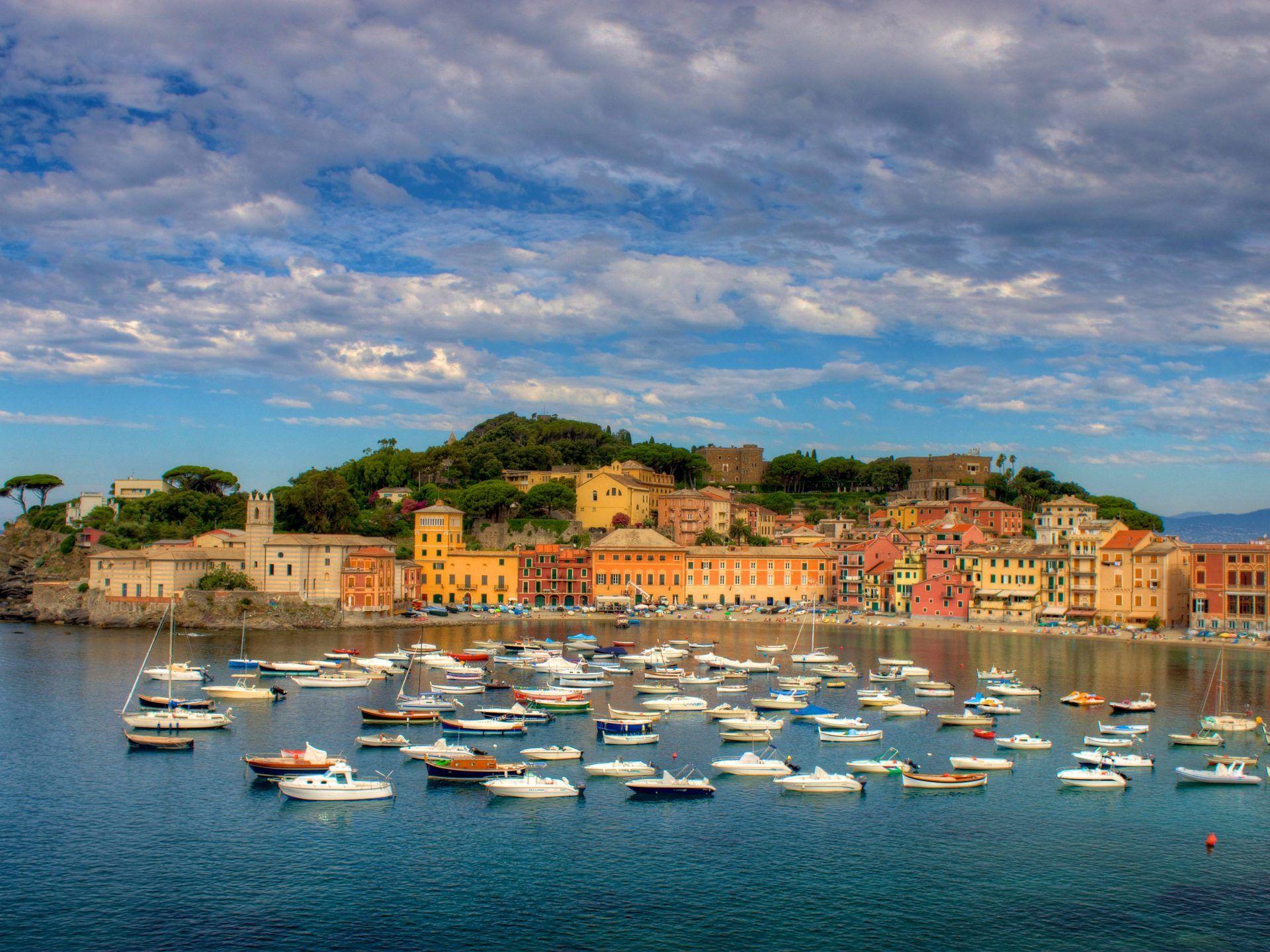 Sestri Levante Is A Town And Comune In Liguria, Italy. Lying On The