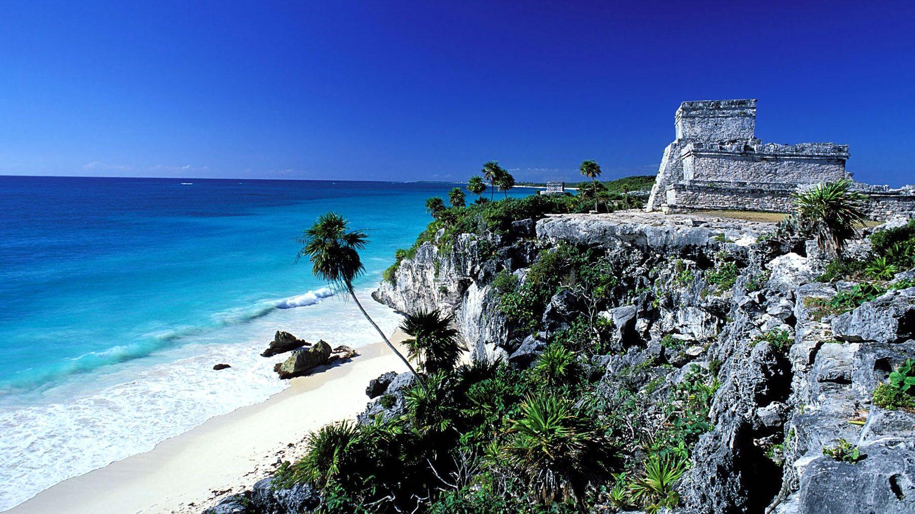 Tulum, Mexico, Summer, Hd Sea Wallpapers, Ocean, Summer, Sun, Sky