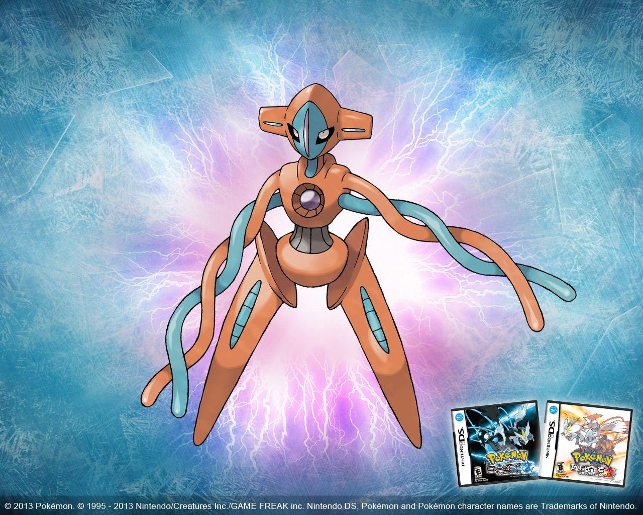 Deoxys Pokémon Black Version 2 and Pokémon White Version 2