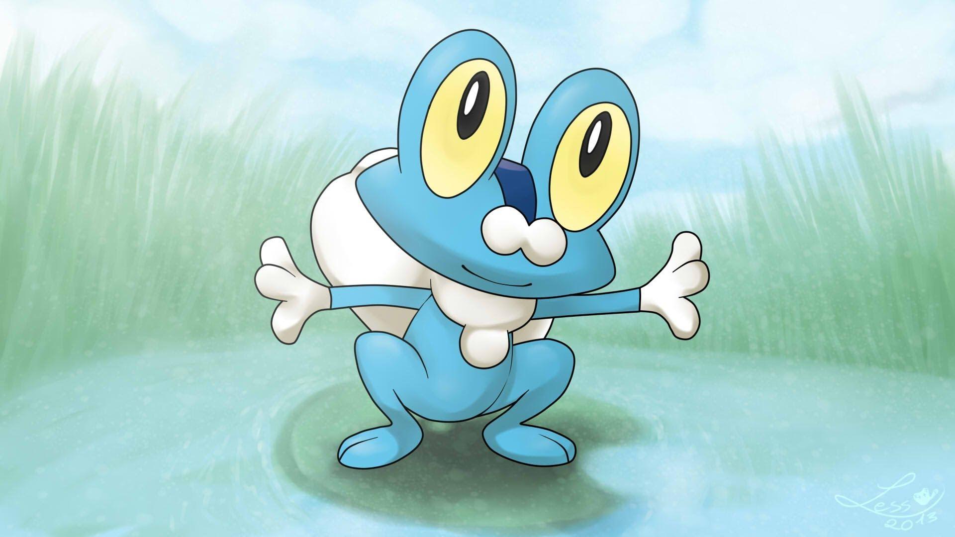 How to draw Froakie