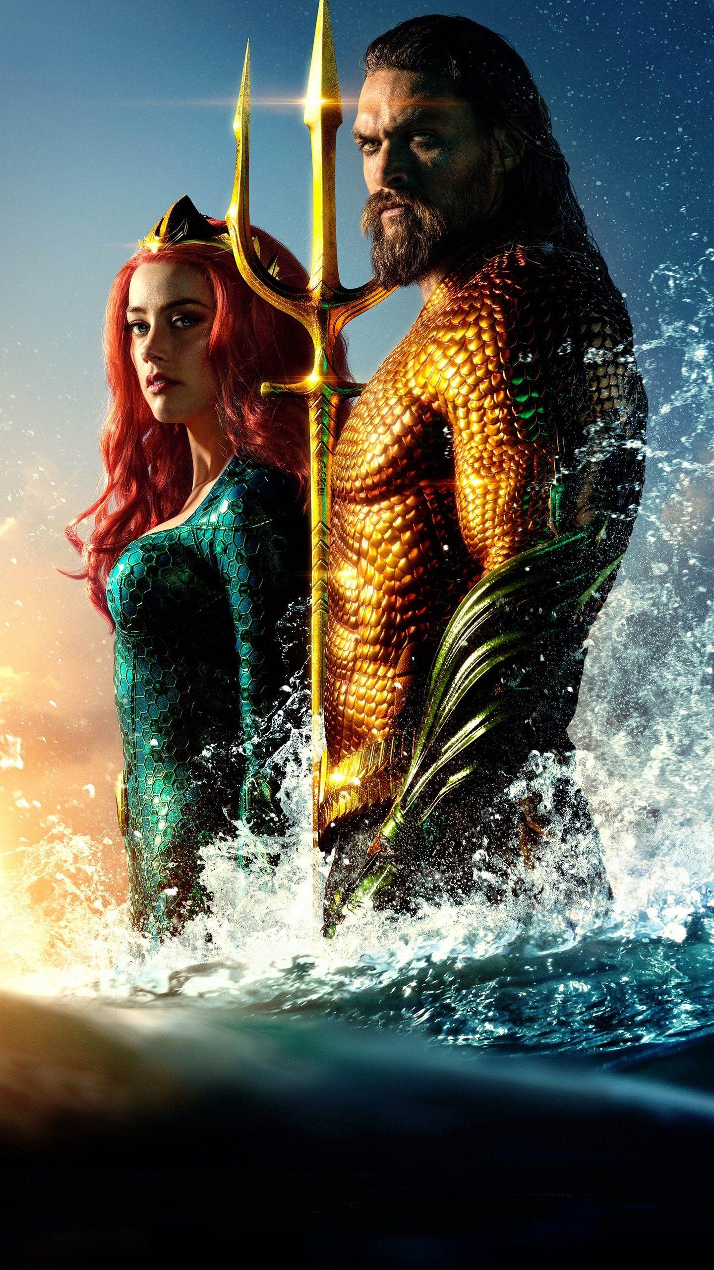 Mera & Aquaman in Aquaman 5K Wallpapers