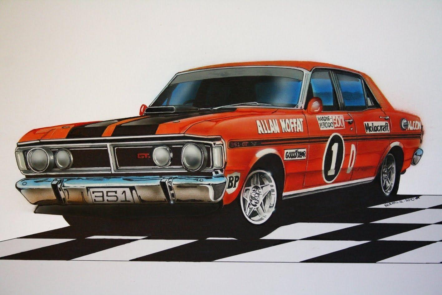 Free Awesome xy ford falcon phase iii gtho backround, Bradshaw