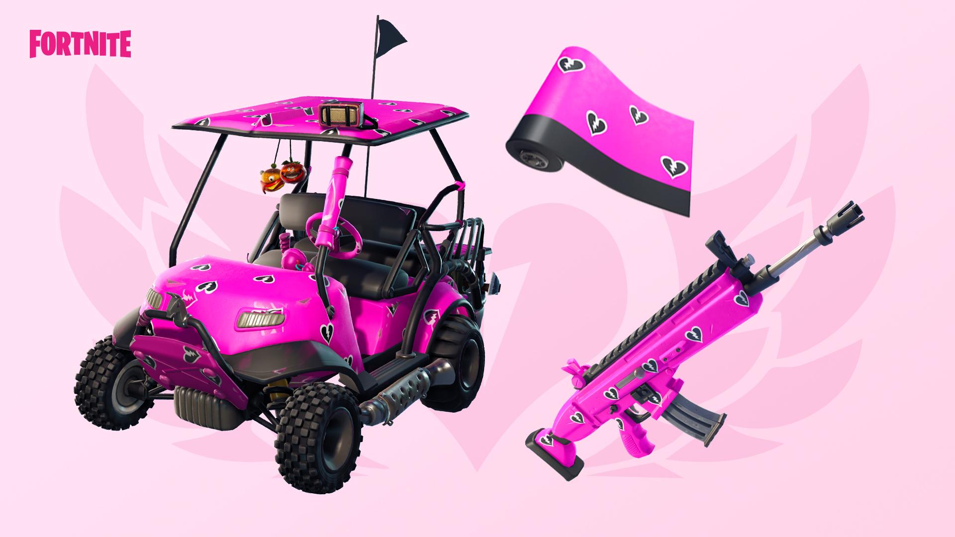 How to get the free Cuddle Hearts Wrap in Fortnite