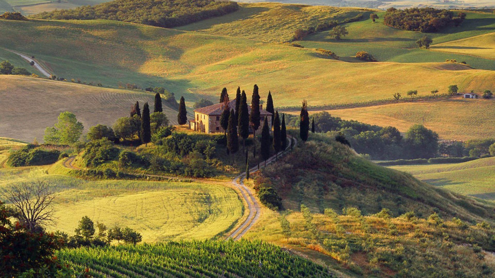 11970 tuscan countryside wallpapers desktop