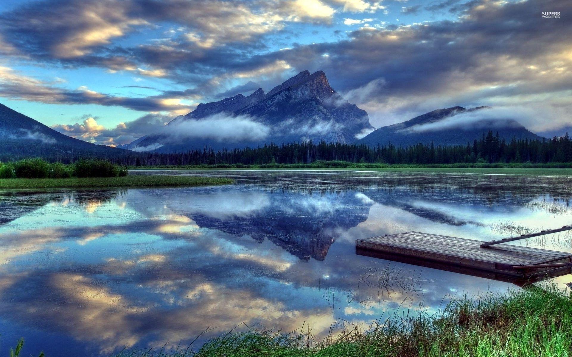 Vermilion Lakes Alberta Canada wallpapers