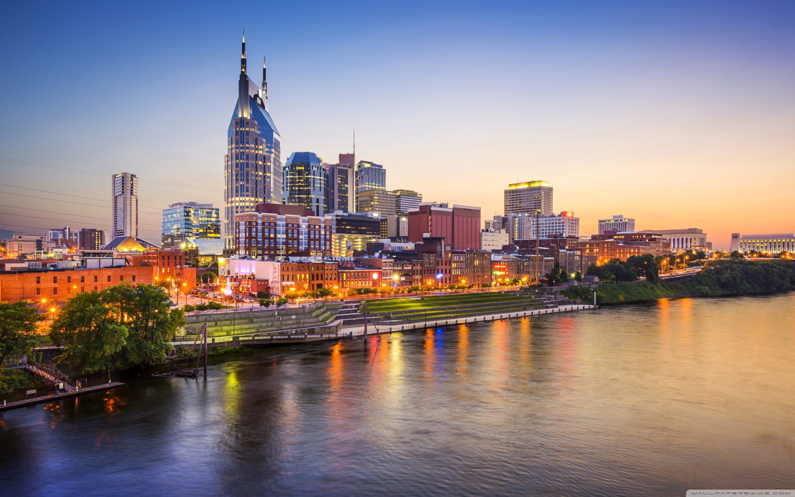 Downtown Nashville, Tennessee ❤ 4K HD Desktop Wallpapers for 4K