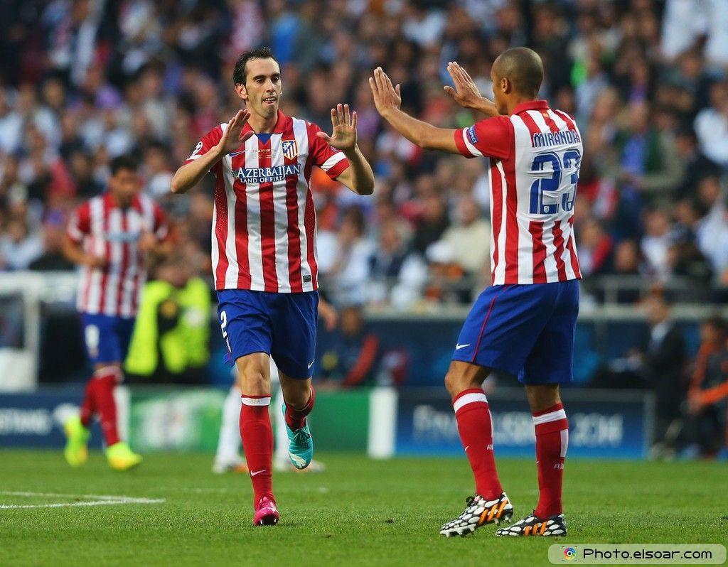 Diego Godin – Real Madrid v Atletico de Madrid – UCL Final 2014 • Elsoar