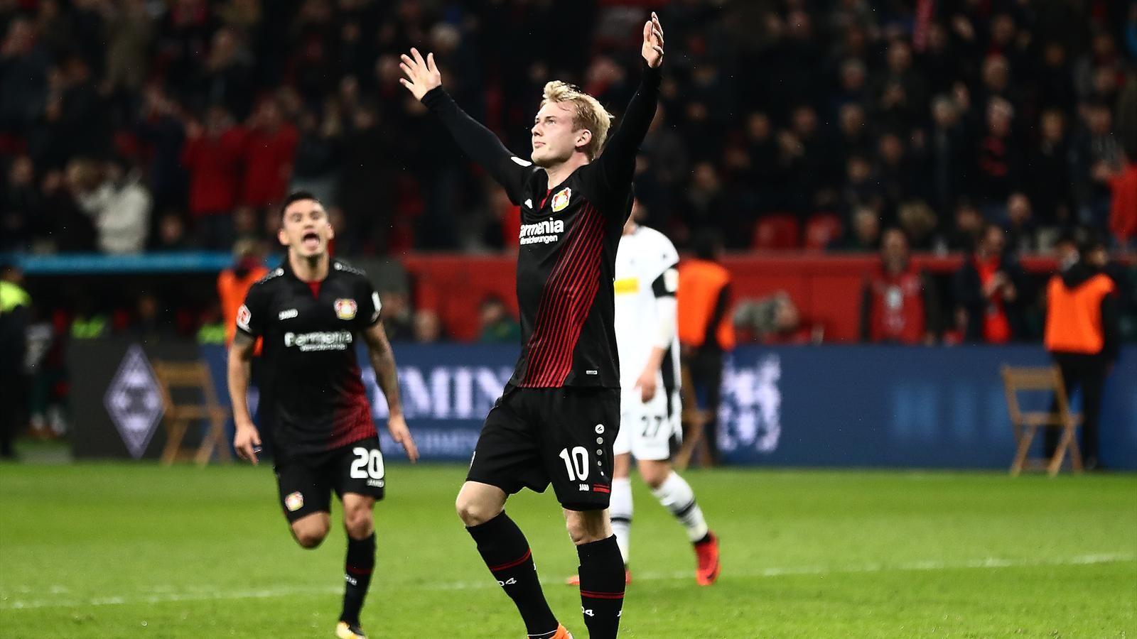 Germany winger Julian Brandt extends Bayer Leverkusen deal to 2021