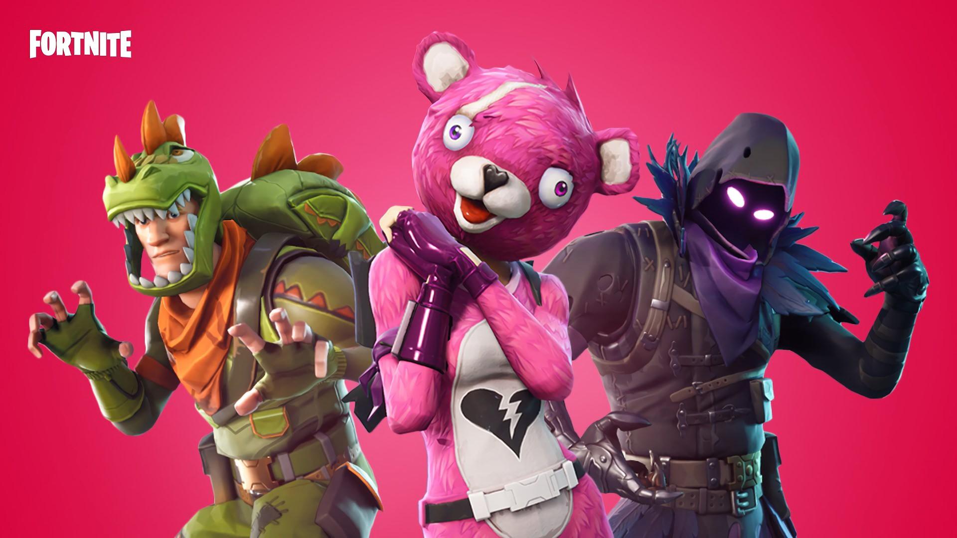 Rex Cuddle Team Leader Raven Fortnite Battle Royale Game HD