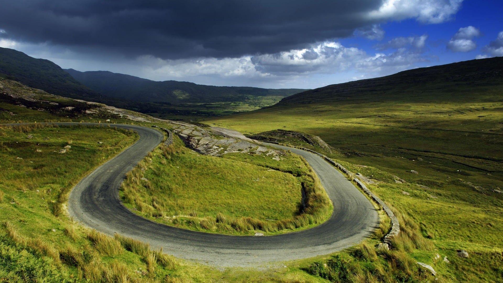 County Cork Road Ireland Wallpaper, iPhone Wallpaper, Facebook