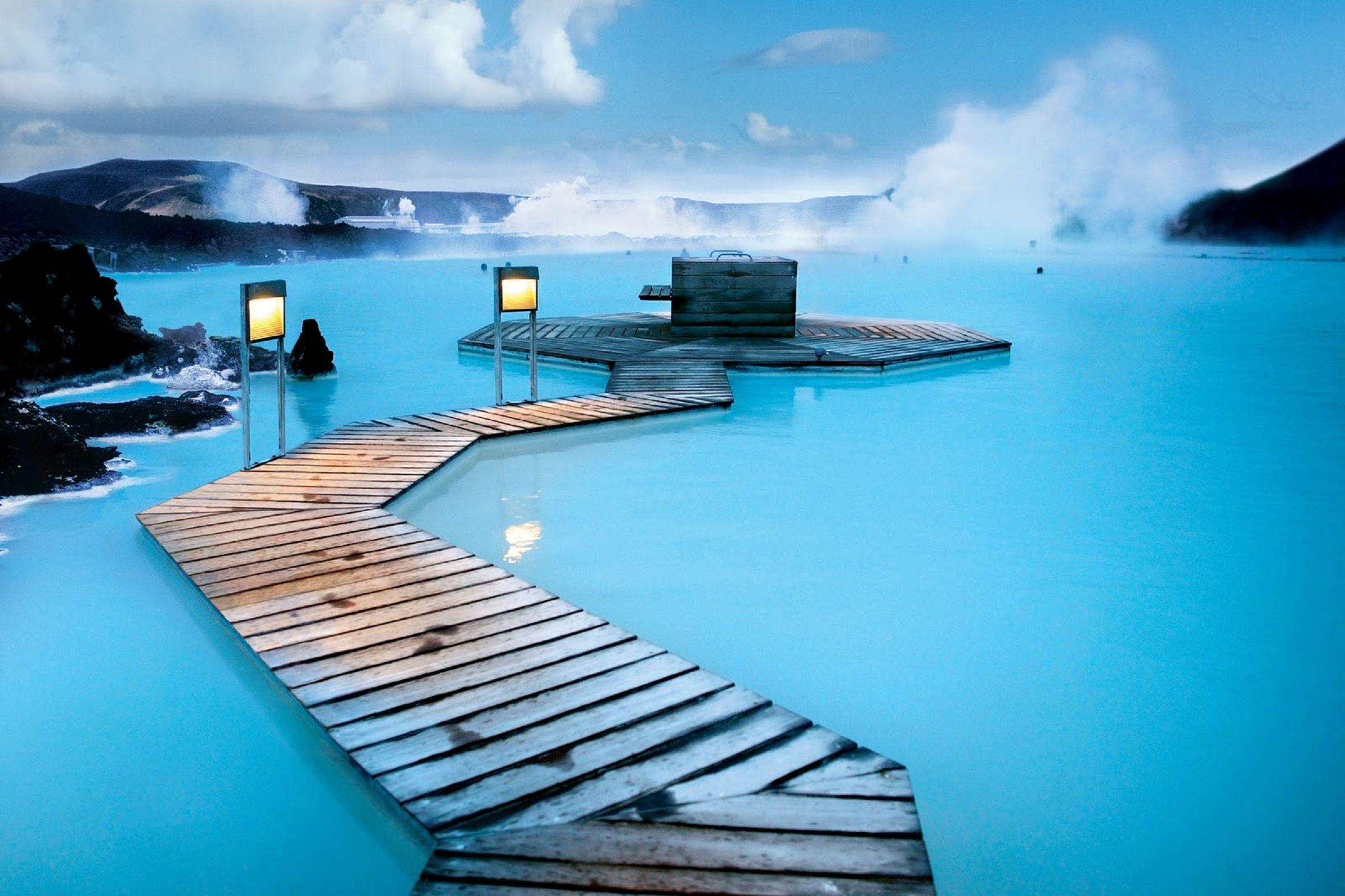 Iceland Blue Lagoon HD Wallpaper, Backgrounds Image