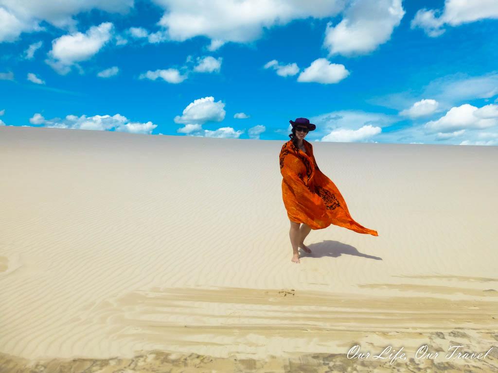 Sand dunes in Brazil: visiting Atins in the Lençois Maranhenses