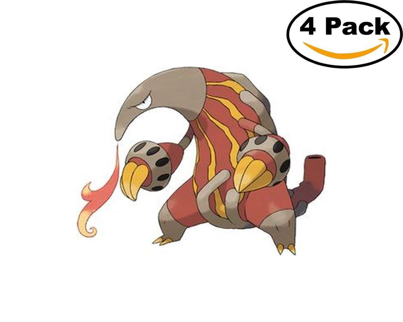 Heatmor Pokemon Bumper Window Vinyl Sticker Decal 4