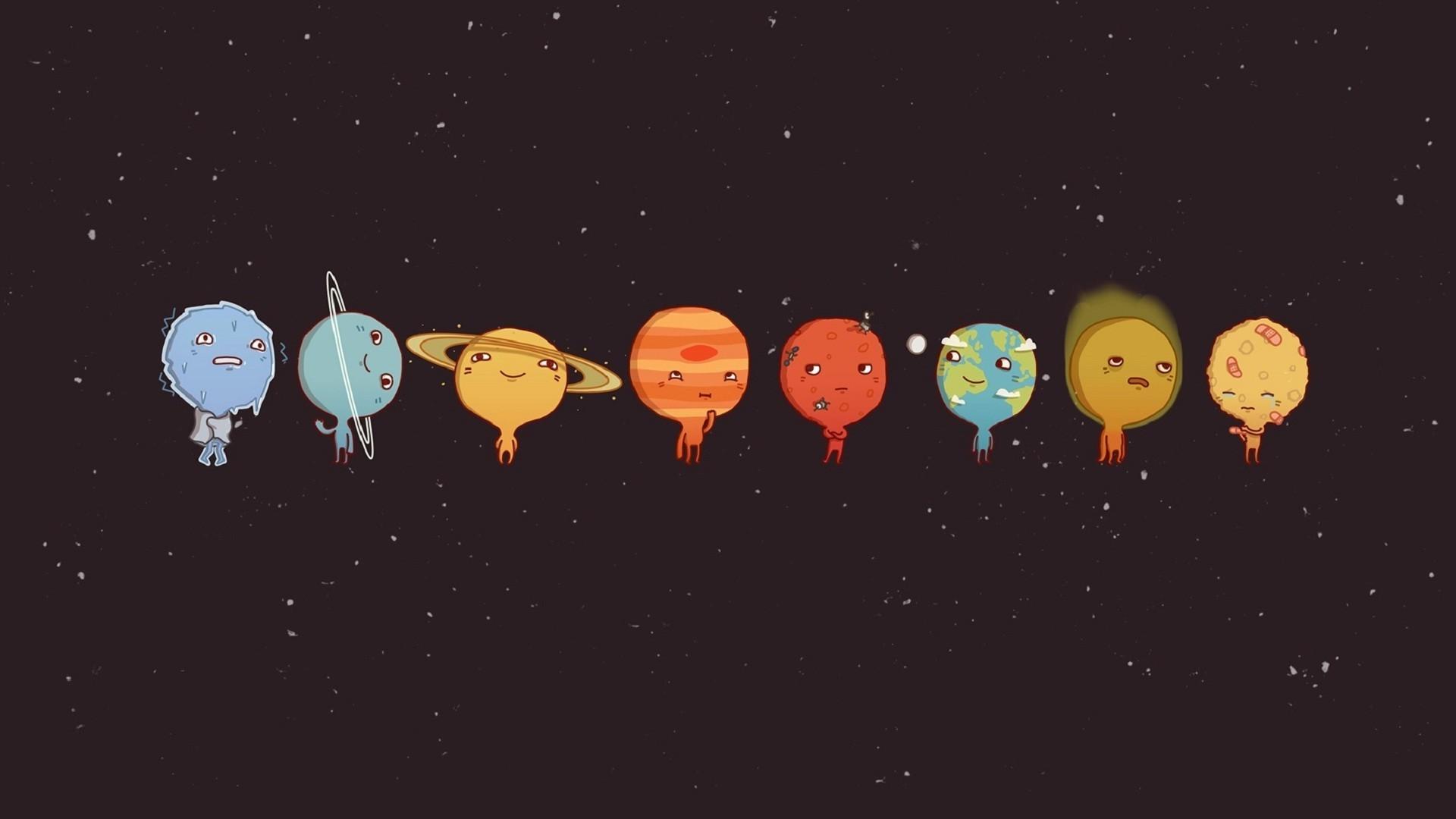 space, Sun, Pluto, Venus, Mercury, Earth, Mars, Moon, Solar System