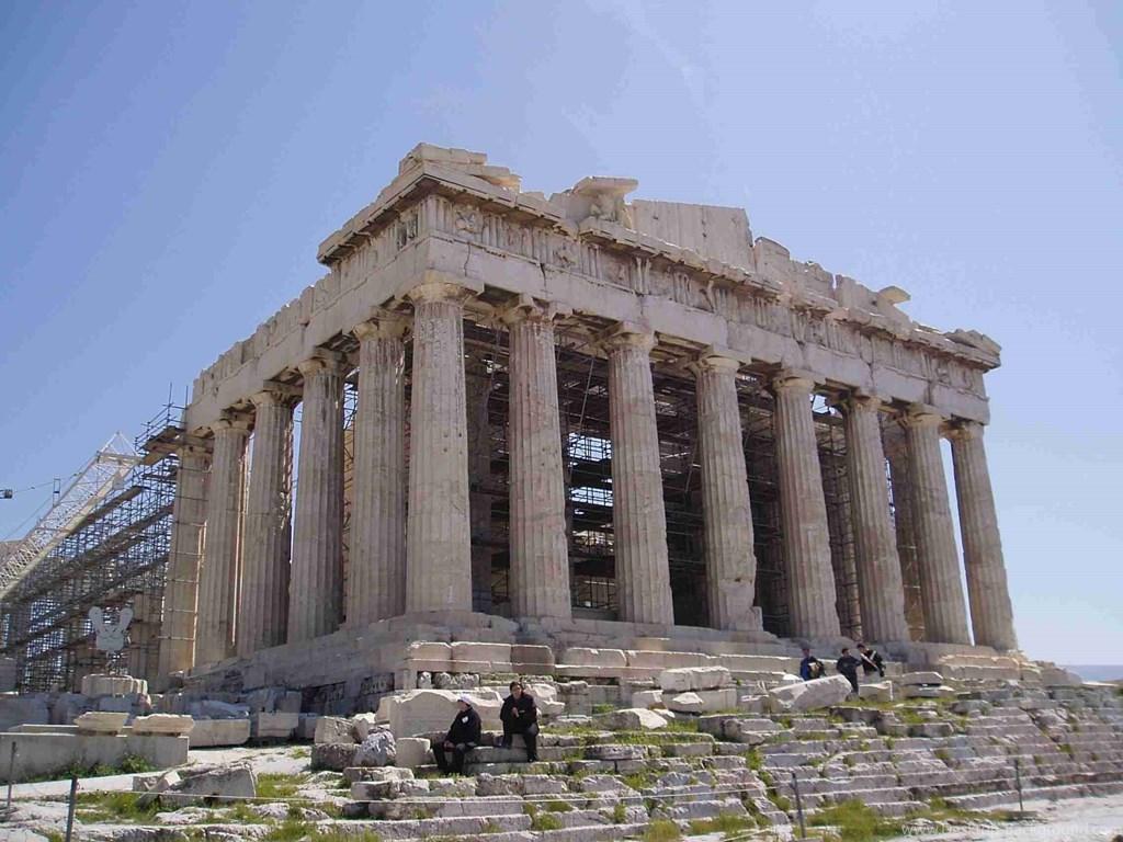 Petronotis Acropolis Parthenon Famous Greek Building Wallpapers