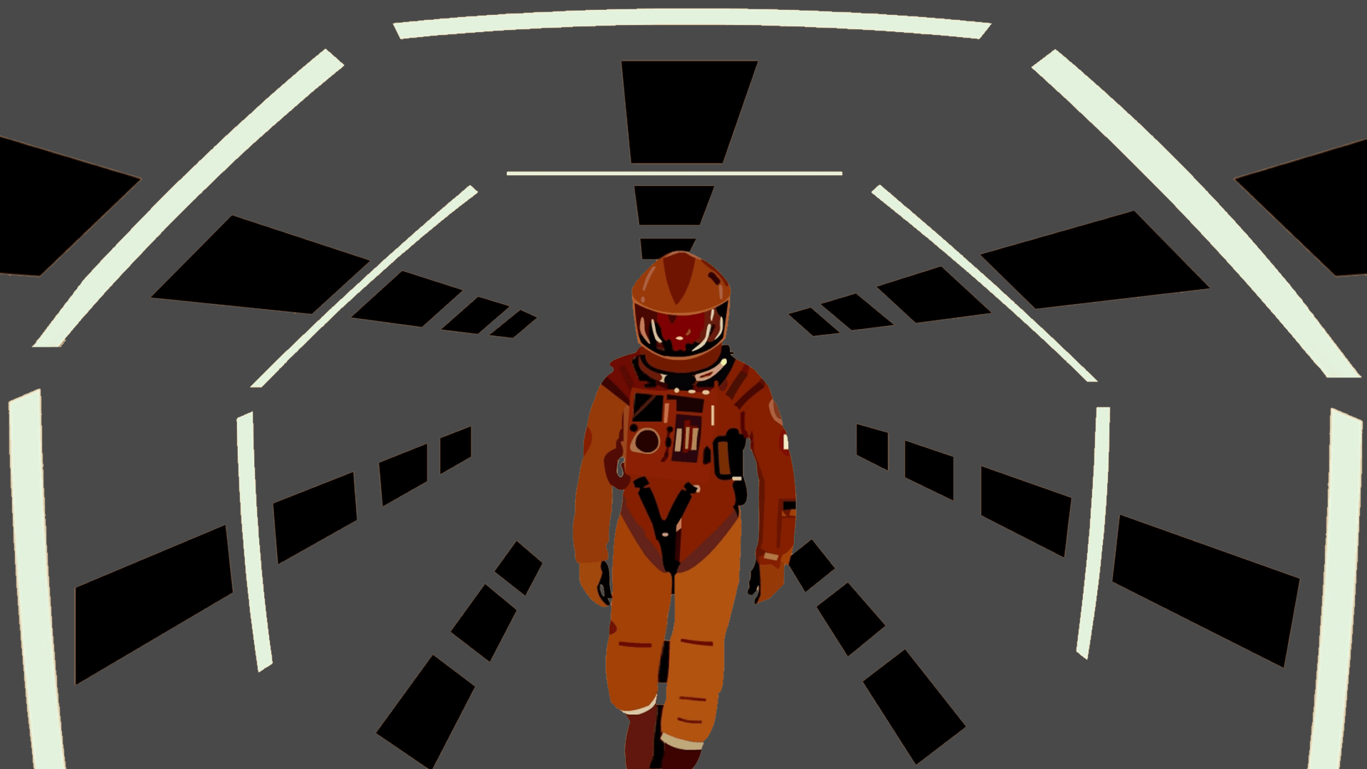 2001 Space Odyssey Minimal [] Darker. : wallpapers