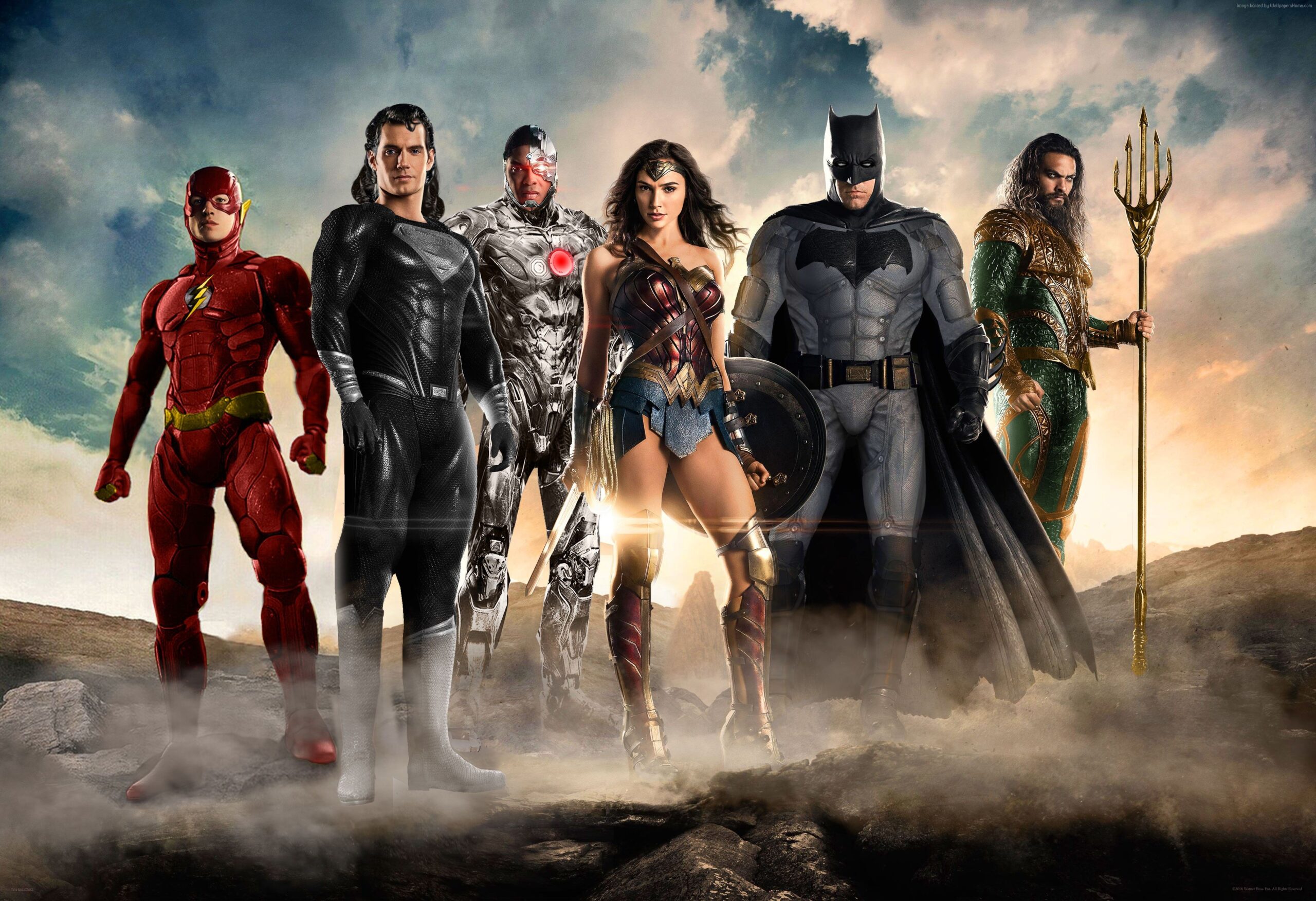 Wallpapers Justice League, superman, batman, Wonder woman, superhero