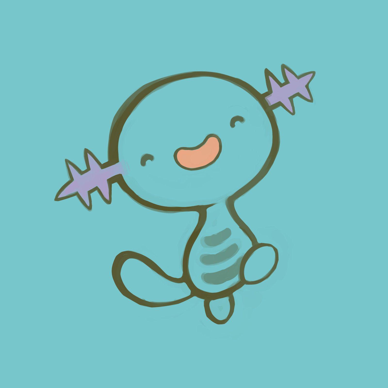 Pokemon: Wooper by Zaley