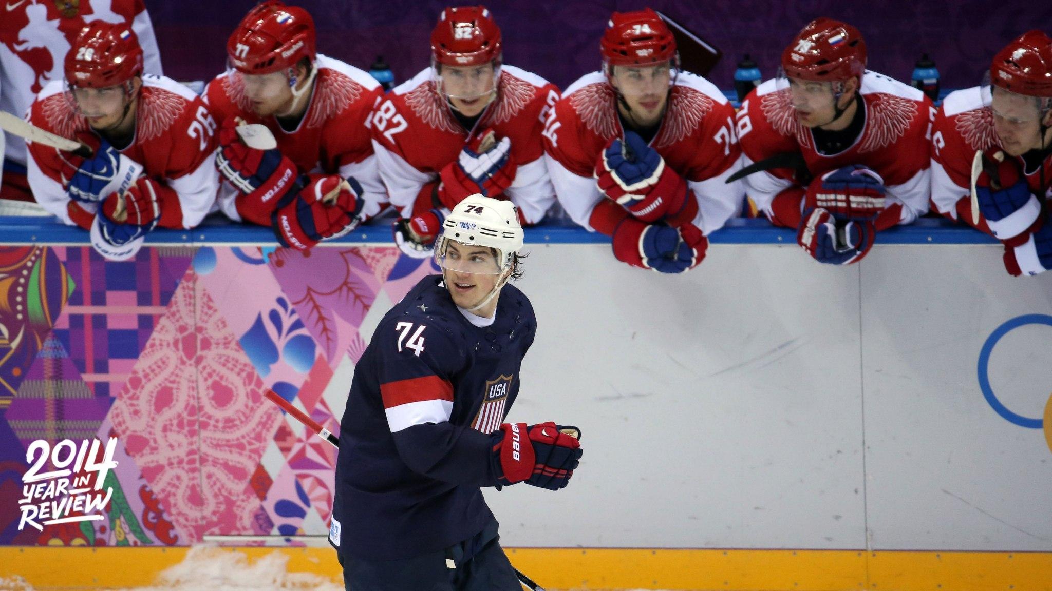 The Year in Holy ST.J. Oshie Becomes an American Hero Before