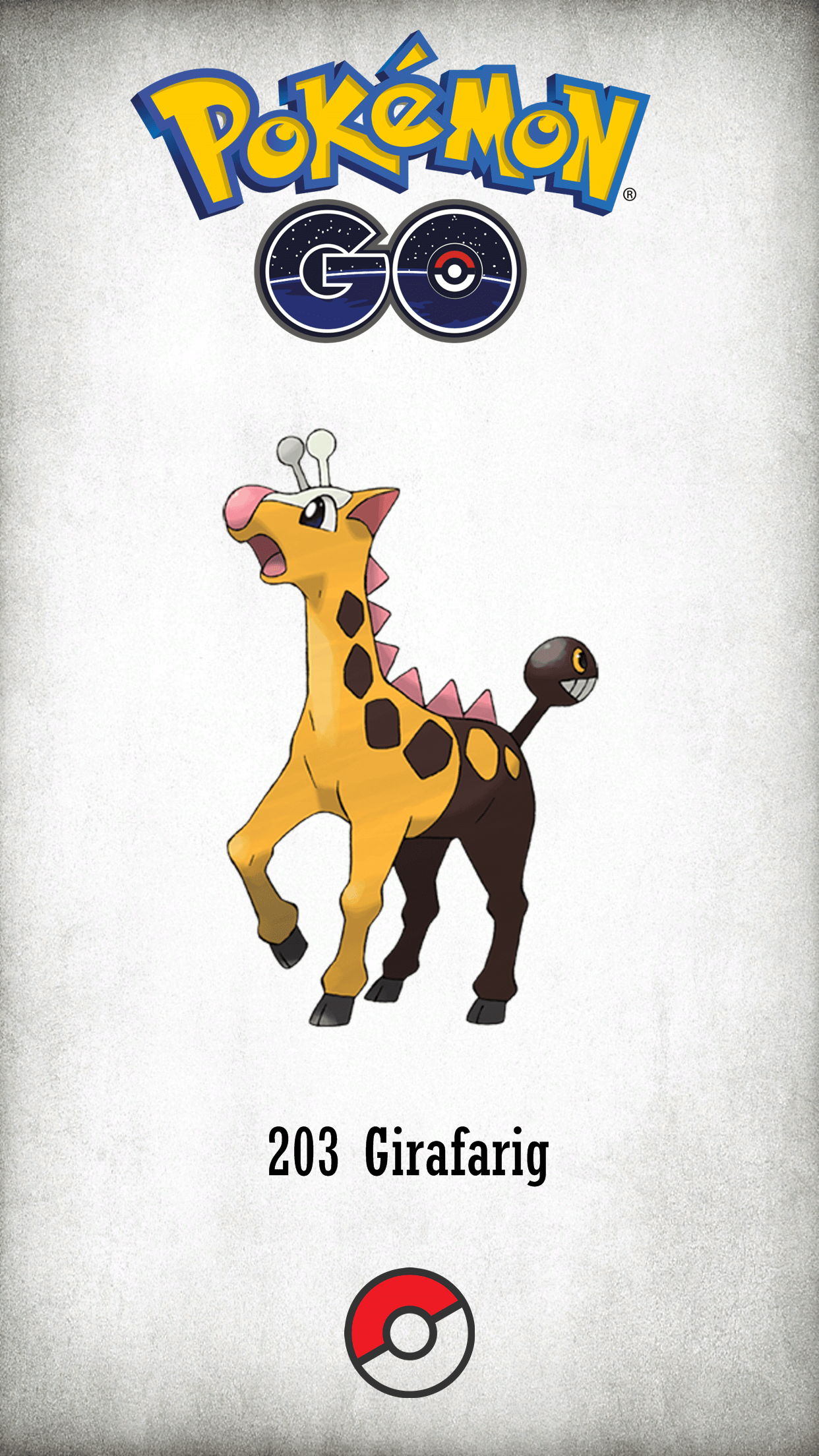 203 Character Girafarig