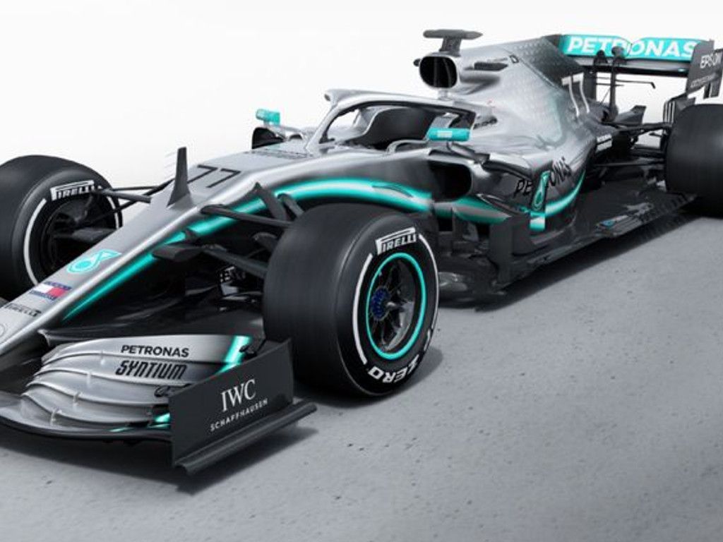 Meet the 2019 Mercedes F1 car, the W10