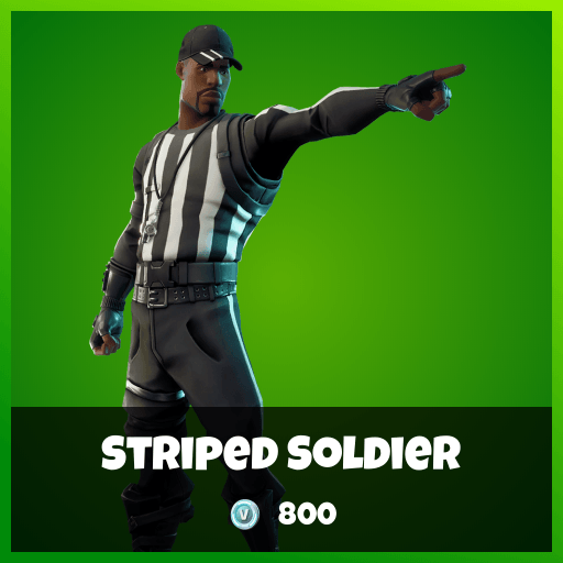 Striped Soldier Fortnite wallpapers