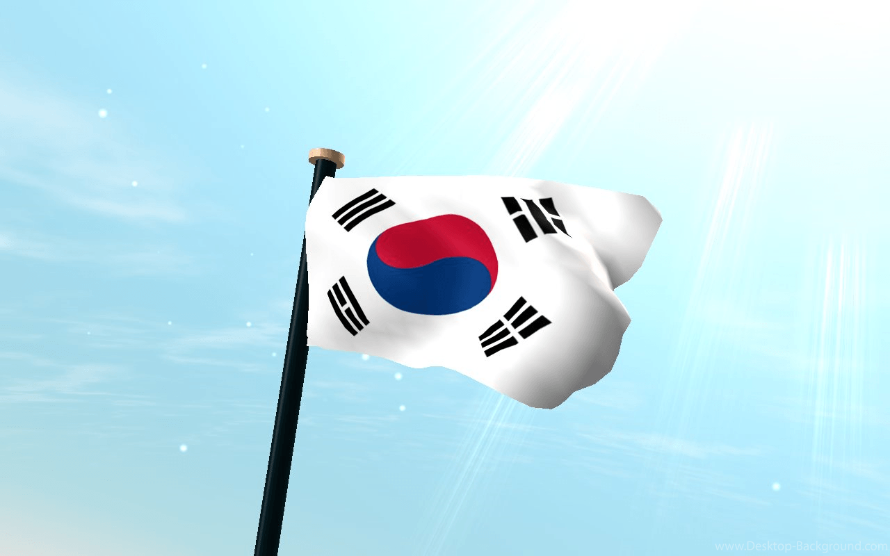 South Korea Flag 3D Wallpapers Android Apps On Google Play Desktop