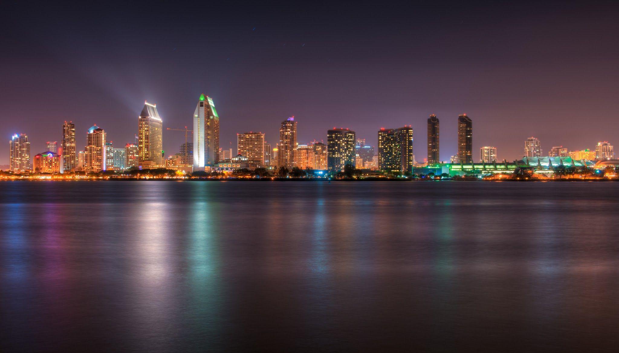 San Diego Skyline Widescreen HD Wallpapers