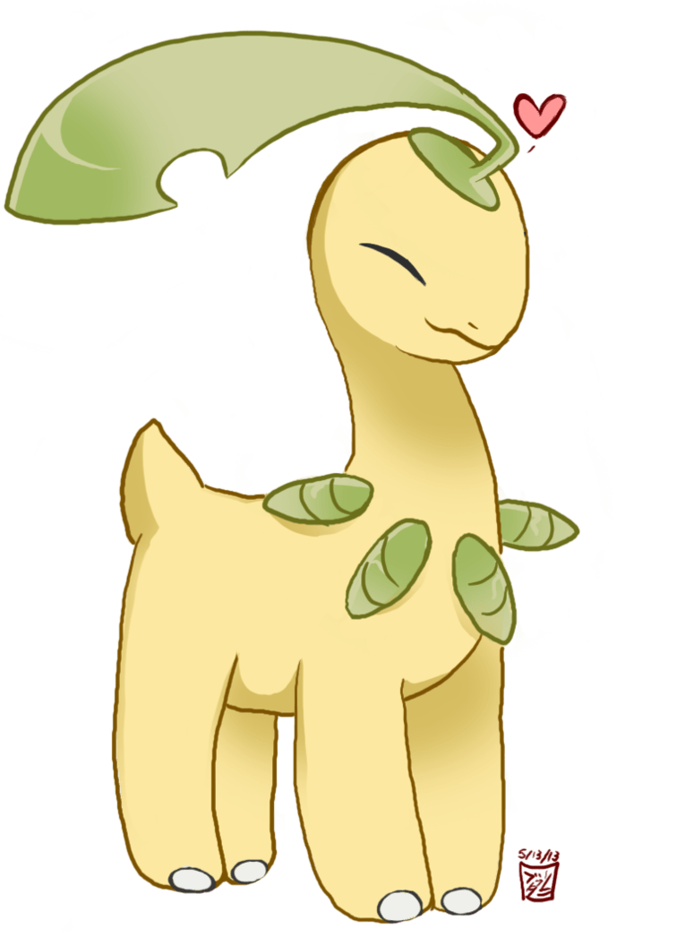 Pokemon: Bayleef the Cutie by Usagi