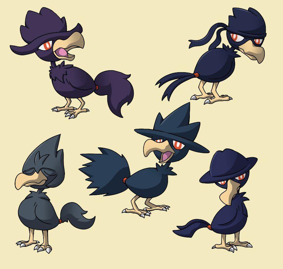 PokemonSubspecies: Murkrow by CoolPikachu29