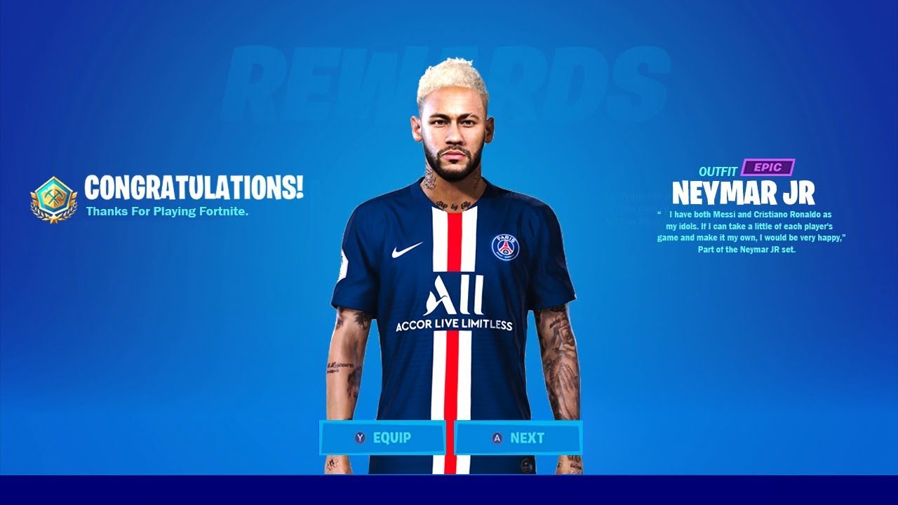 Neymar Jr Fortnite Skin : Challenges in the fortnite season 6 battle pass