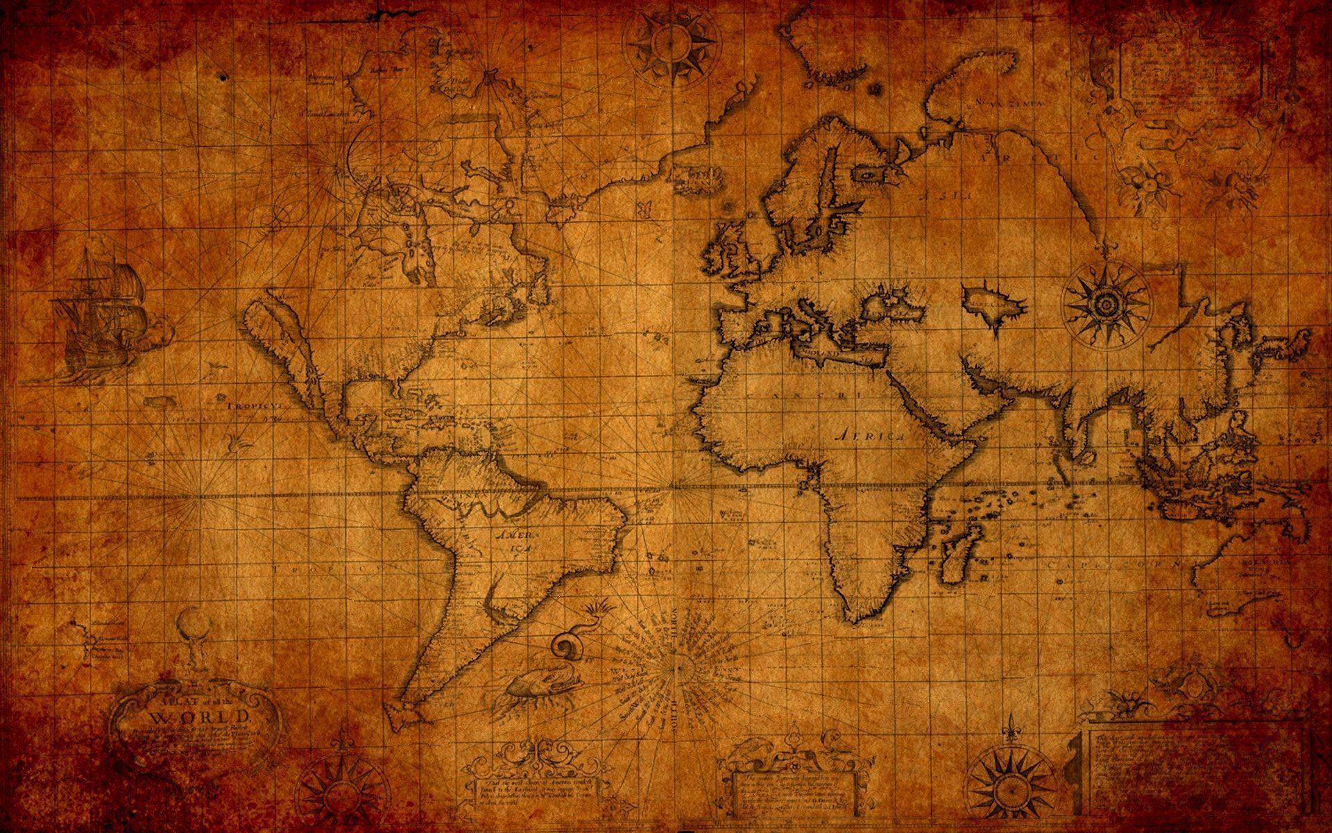 World Map Wallpapers