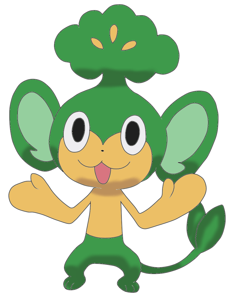 Pansage by yoshi12345786