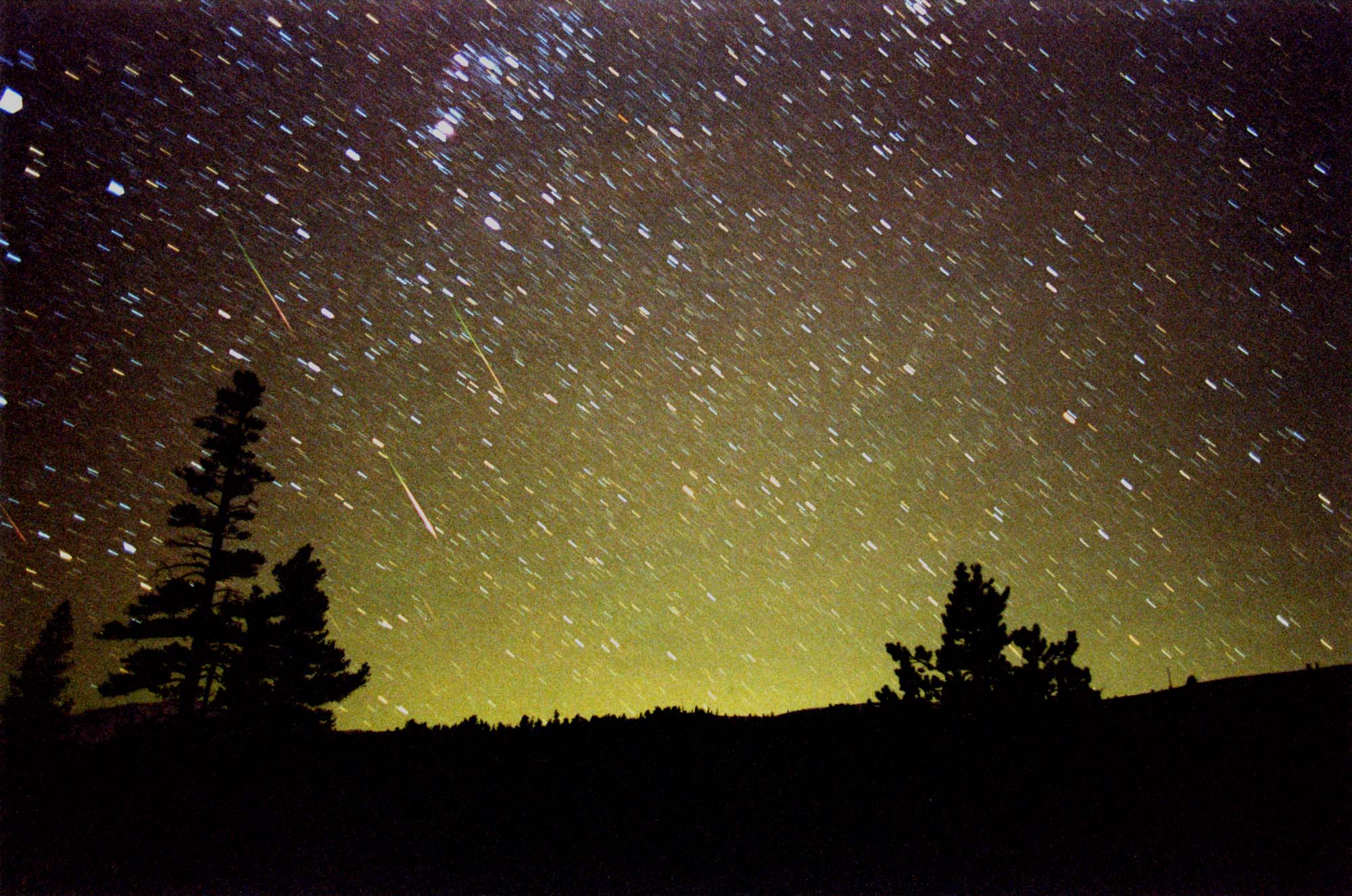 Abstrack Meteor Shower Image 01