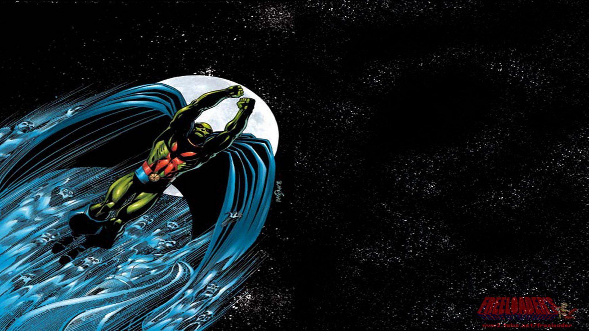 MARTIAN MANHUNTER superhero d