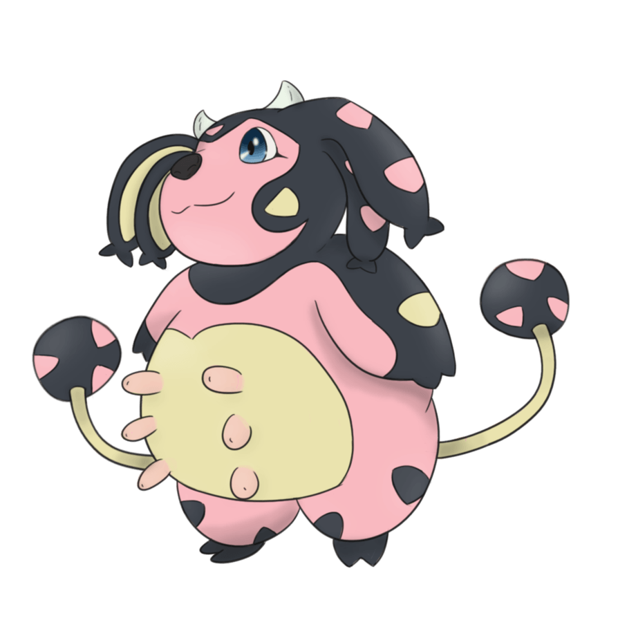 Fakemon : Mega Miltank by TheMonsieurPanda