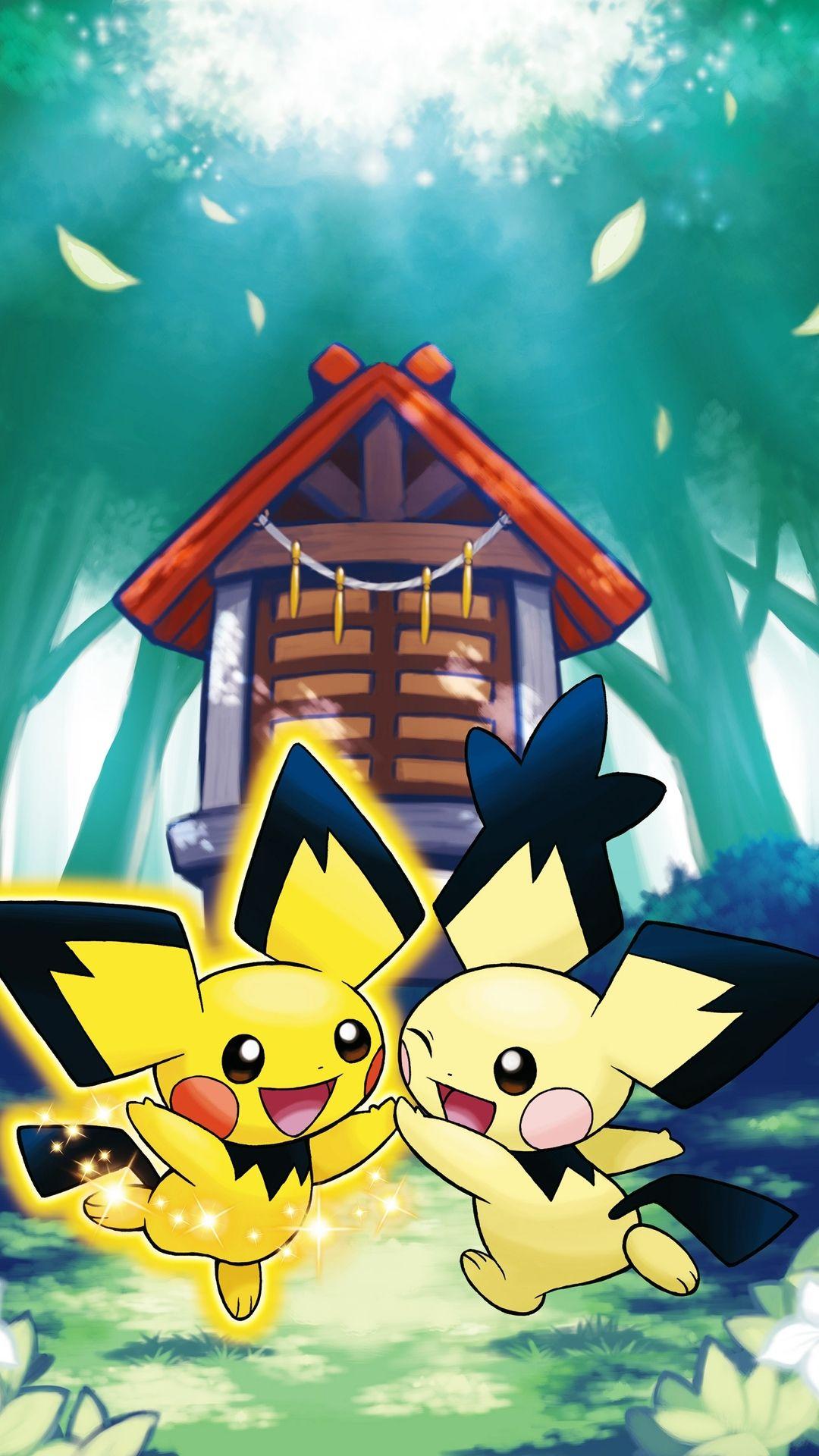 Pokemon Pichu Galaxy S4 Wallpapers