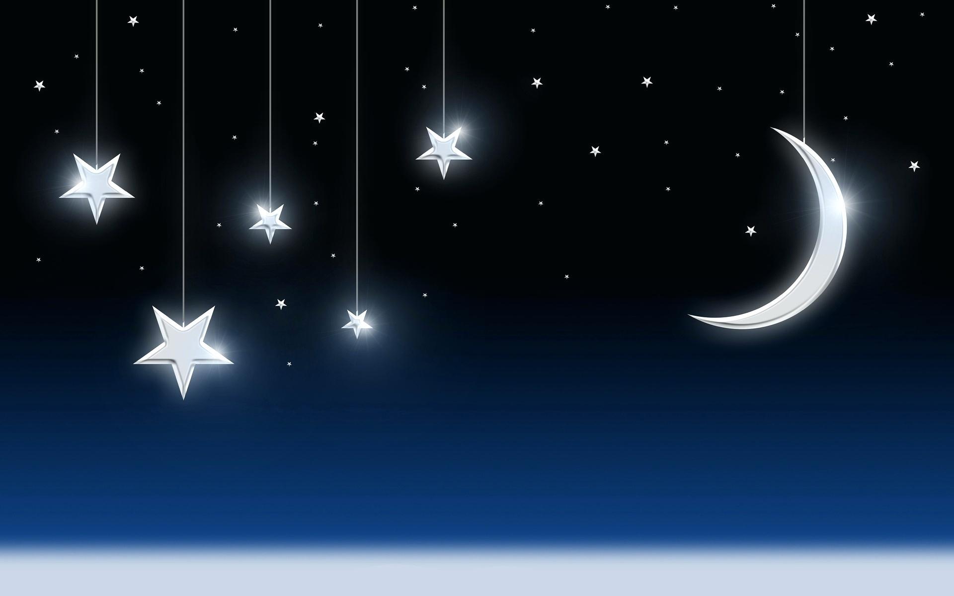 Half Moon With Stars Wallpapers Widescreen > Minionswallpapers