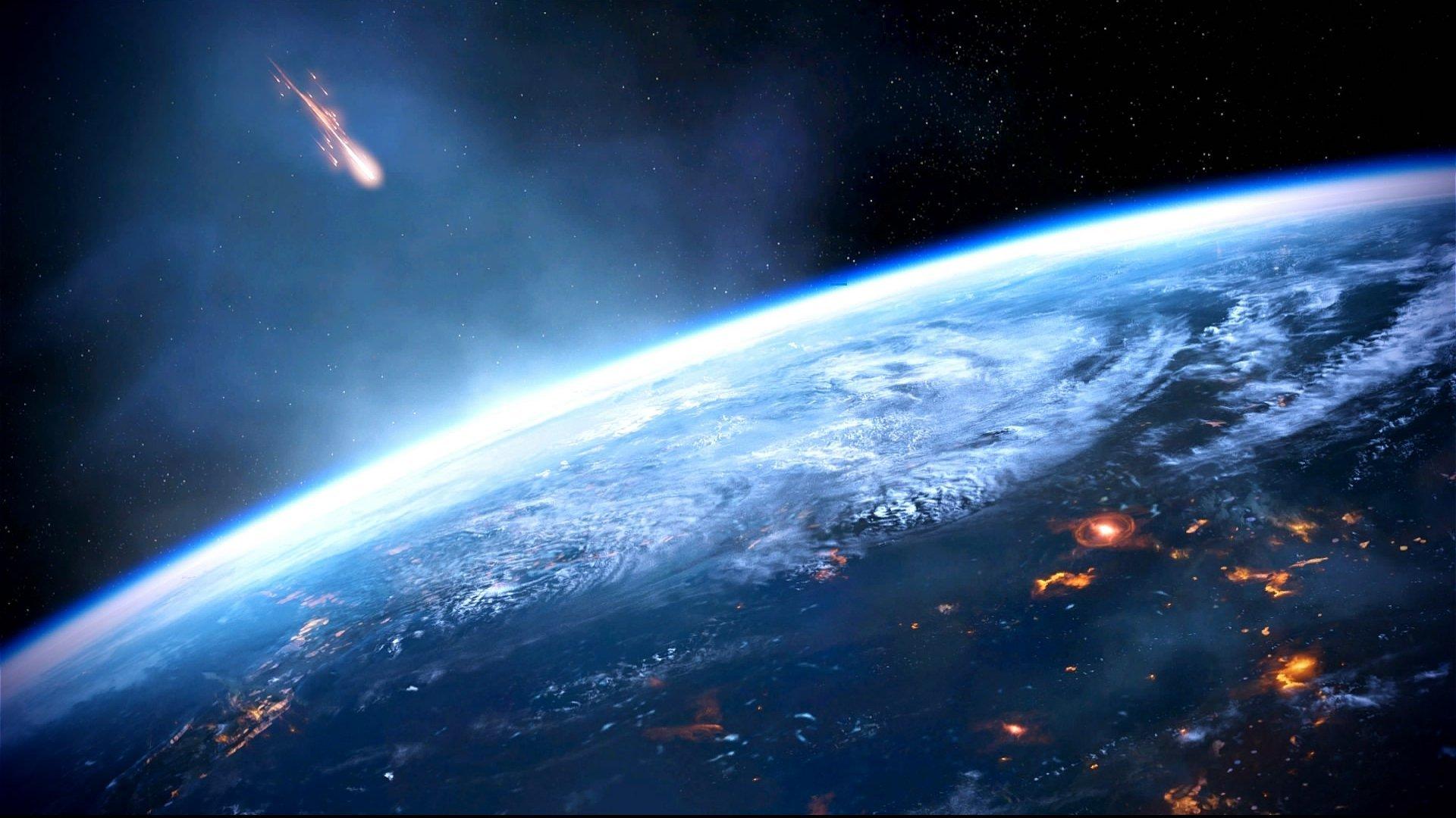 mass effect 3 meteorite planet land HD wallpapers