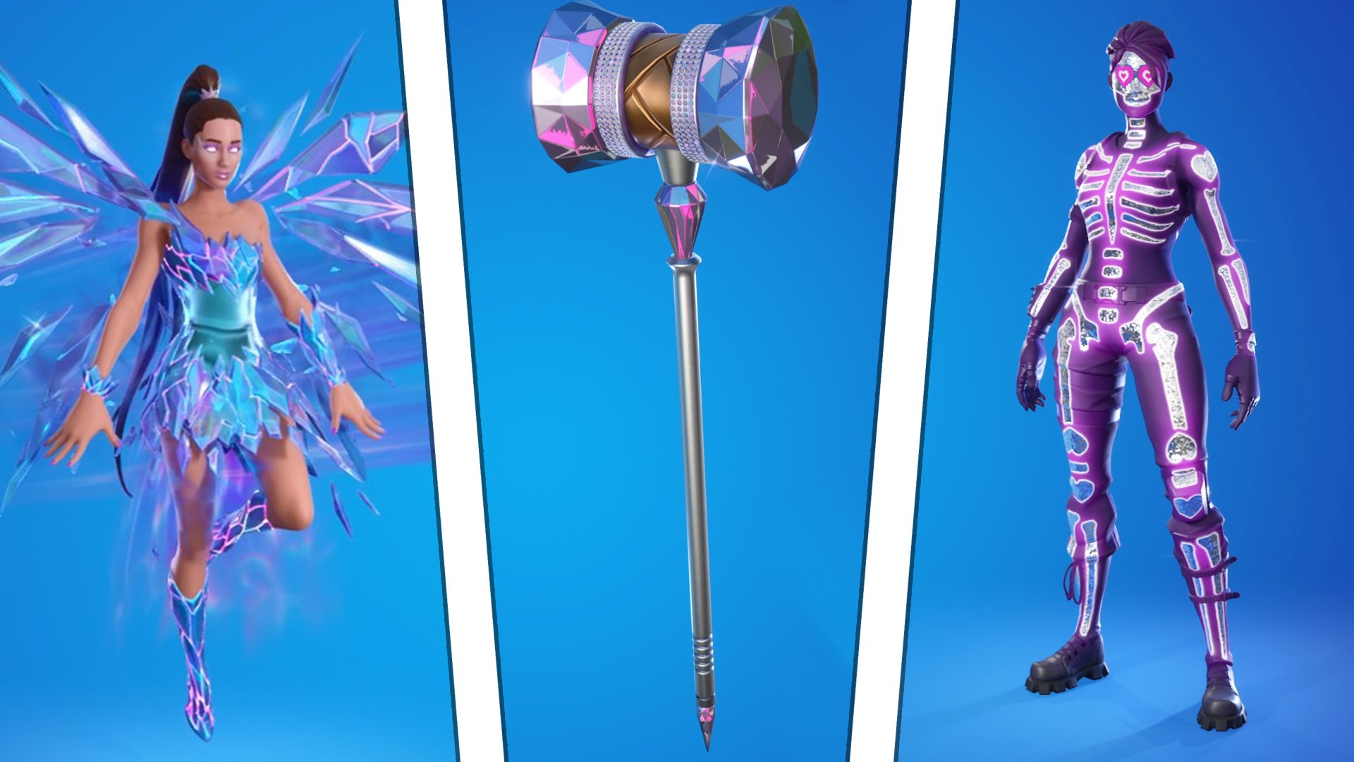 Sparkle Skull Fortnite wallpapers