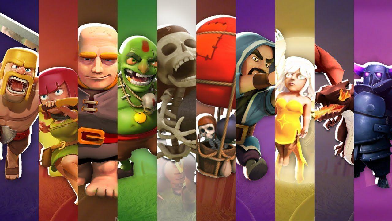 Clash of Clans Art :: CHARACTER PACK Wallpapers HD