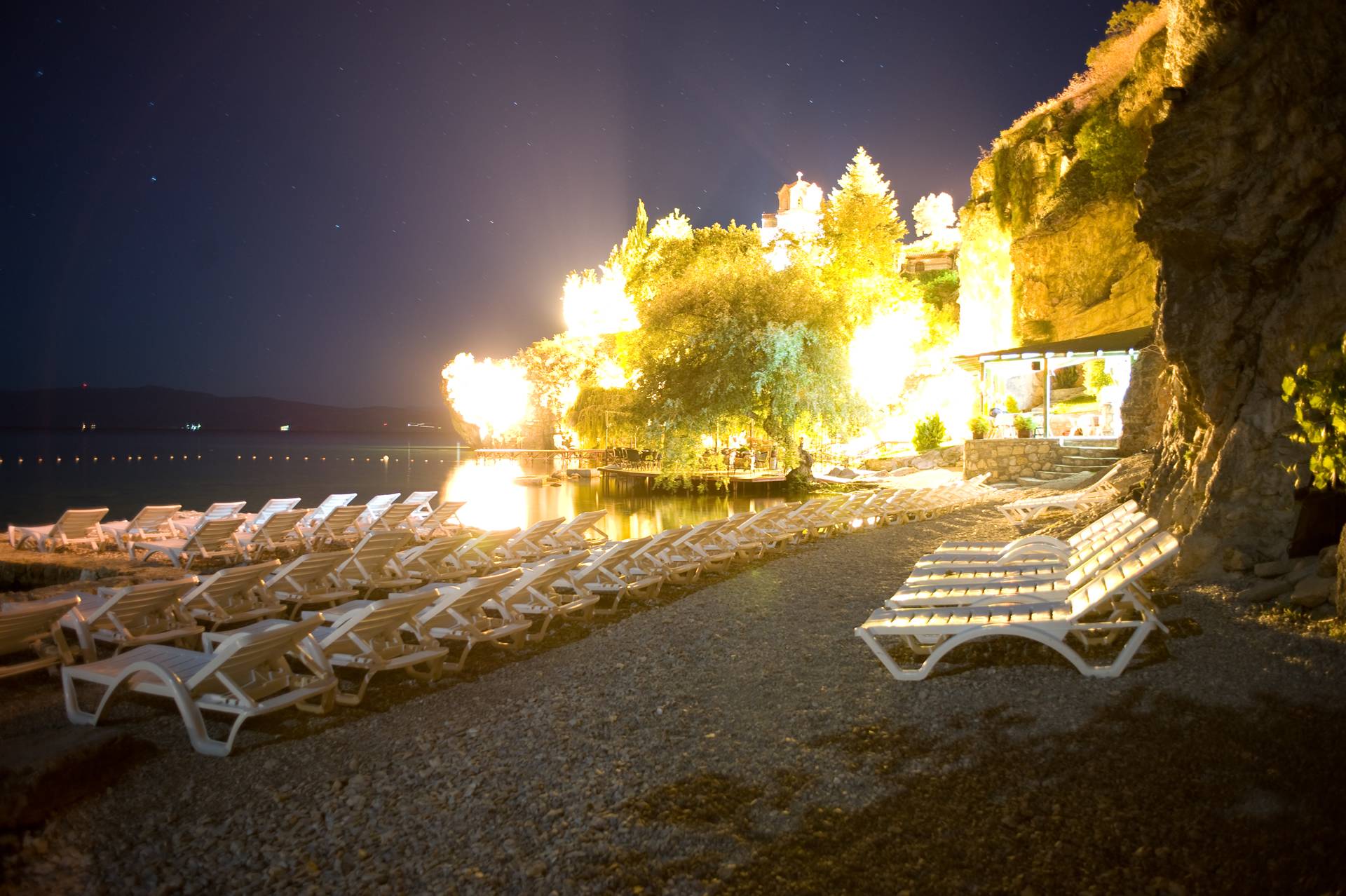 HD macedonia night beach Wallpapers