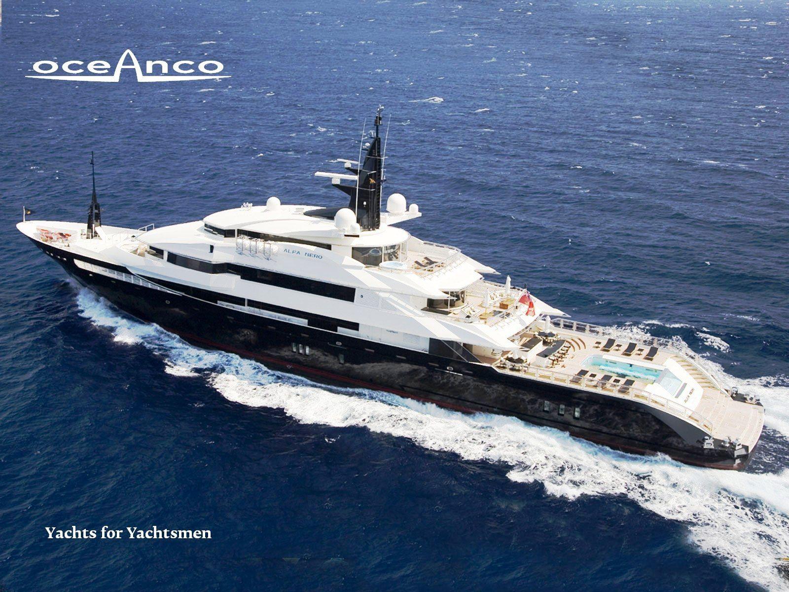 Motor Yacht ALFA NERO Underway – Superyachts News, Luxury Yachts