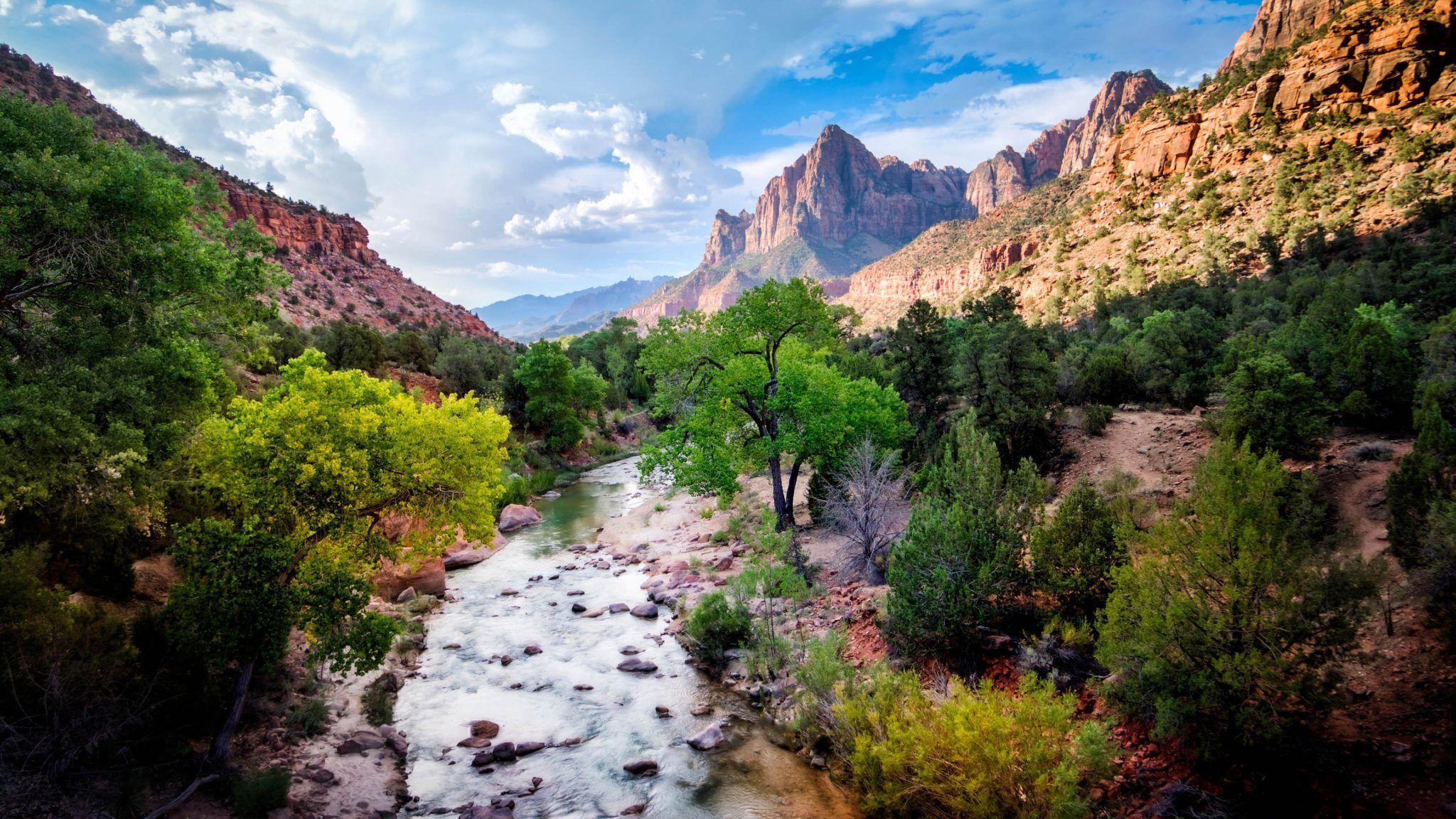 Zion National Park, USA Nature 4K HD Wallpapers