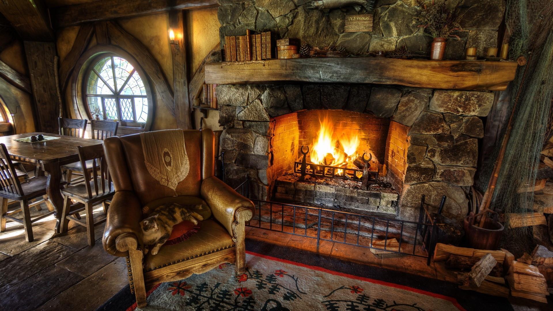 Inside The Green Dragon In Hobbiton Wallpapers